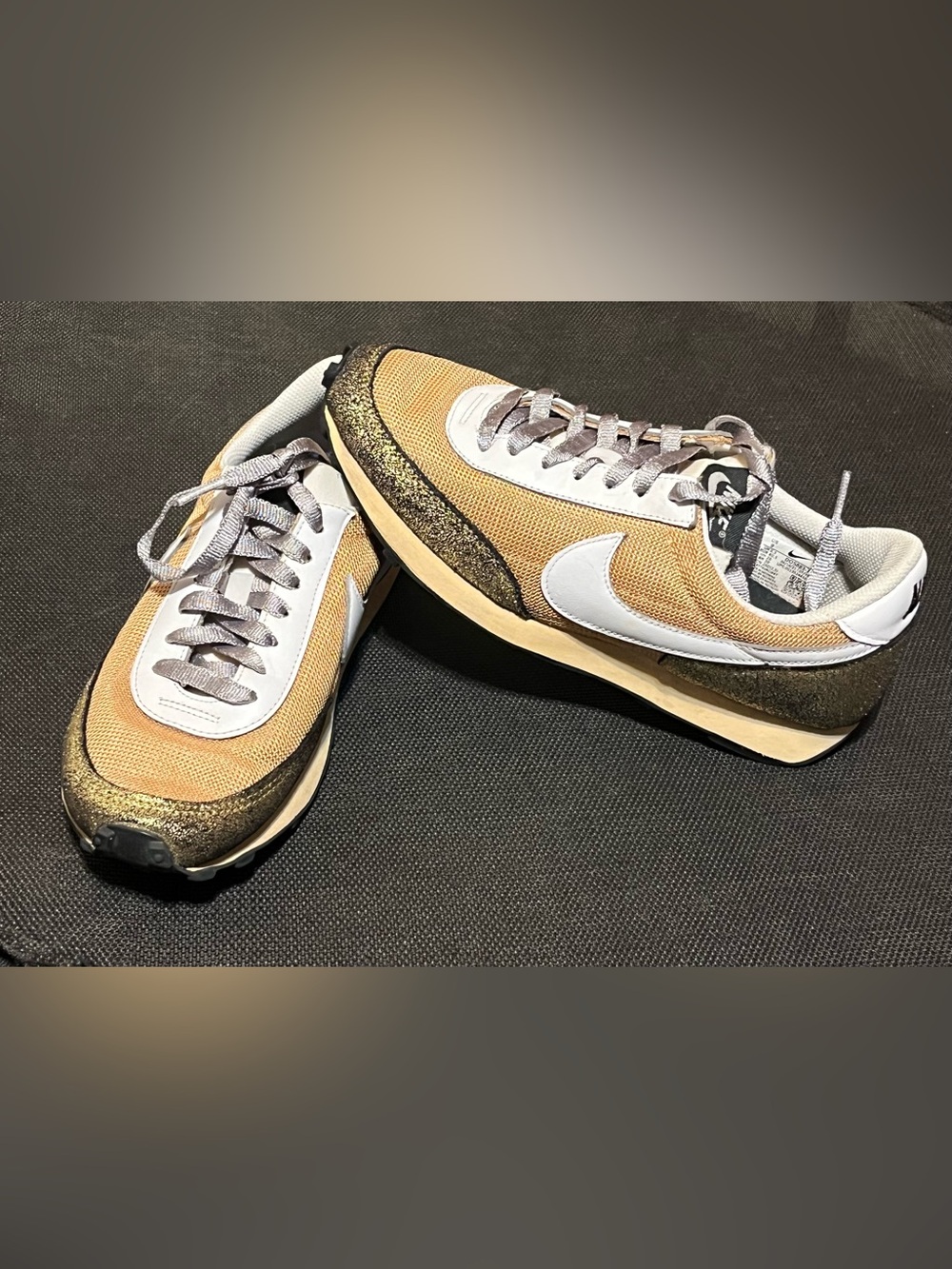 Nike Daybreak Golden Gals DO5883-700 Gold Lace Up Athletic Sneakers Womens 9